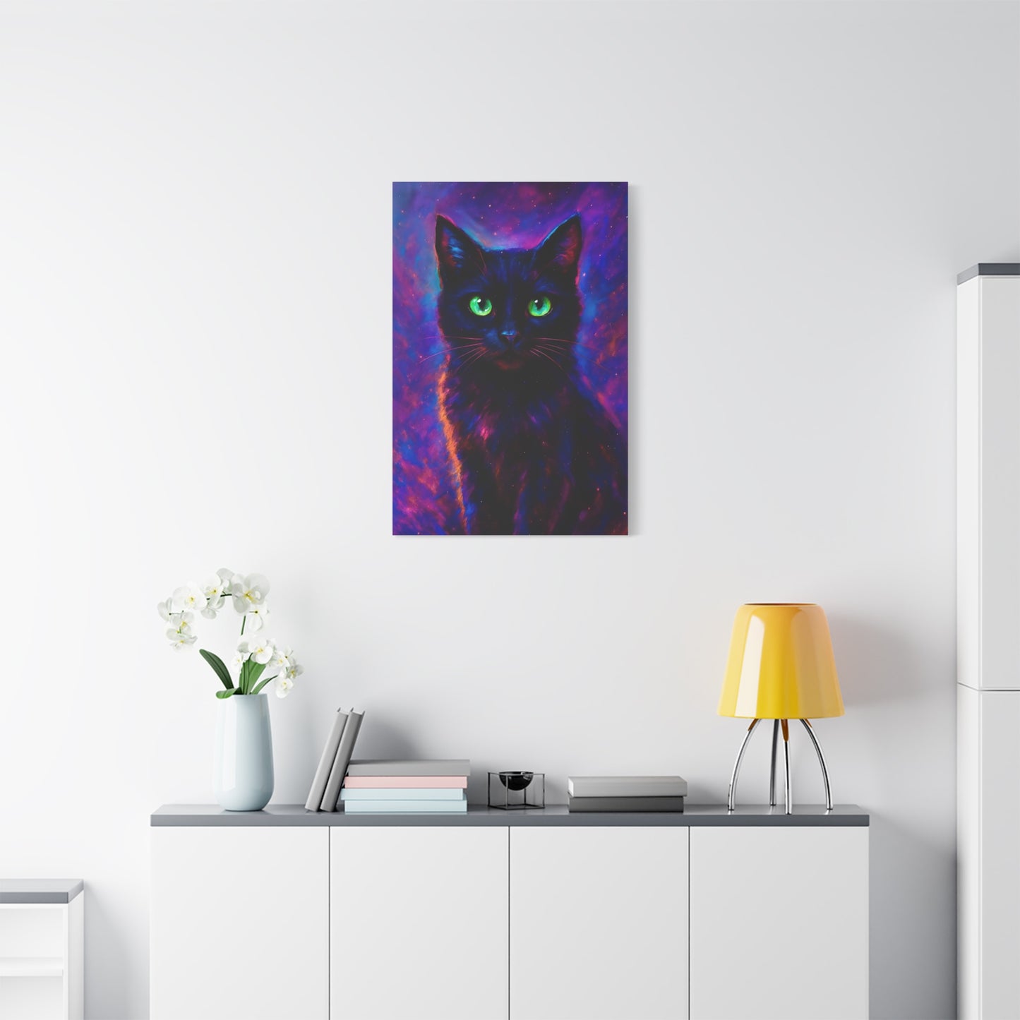 House of Sebastian - Introducing Sebastian the First - "Cosmo Kitty". One black cat who knows too much to be constrained by time or space.